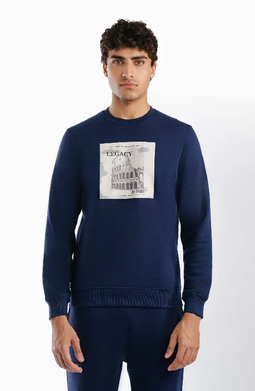 Graphic Sweatshirt Hoodie with Earth Tones Natural Calm