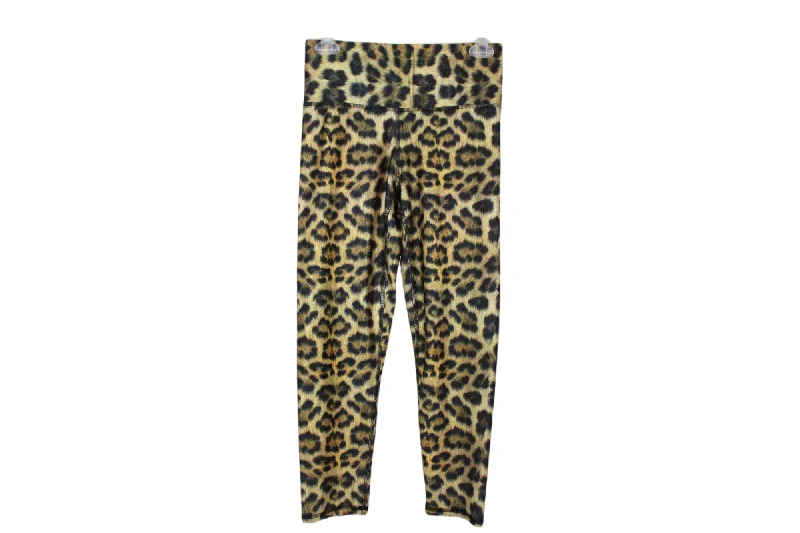 Terez Cheetah Print Leggings | L Cozy Ribbed Leggings