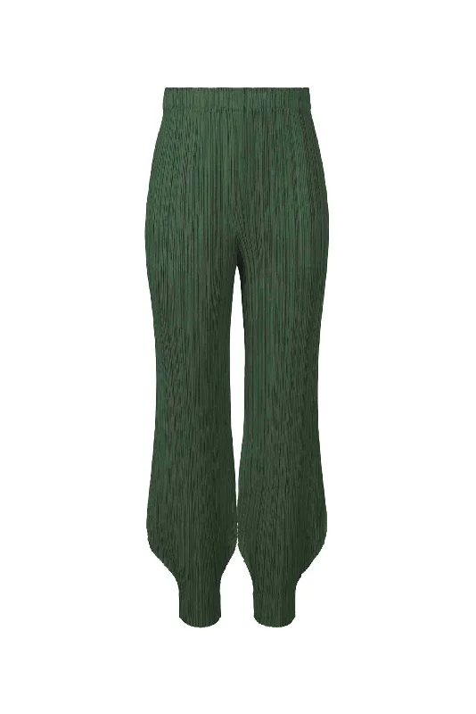 MC October Trousers Deep Green Trousers Mesh Breathable