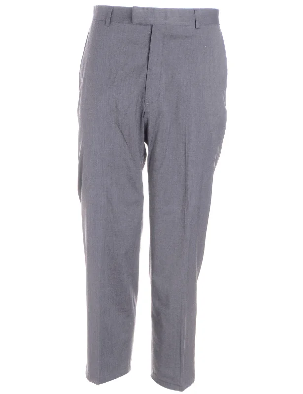 Label Lewis Cropped Smart Trousers Trousers Fall Fleece