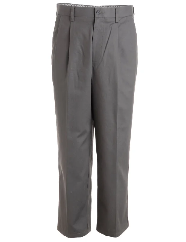 Label Lewis Cropped Smart Trousers - W32 Trousers Designer Luxury