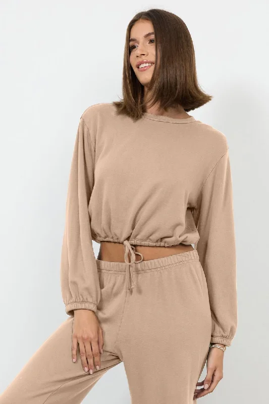 ALFIE PULLOVER Jewel Neck Pullover