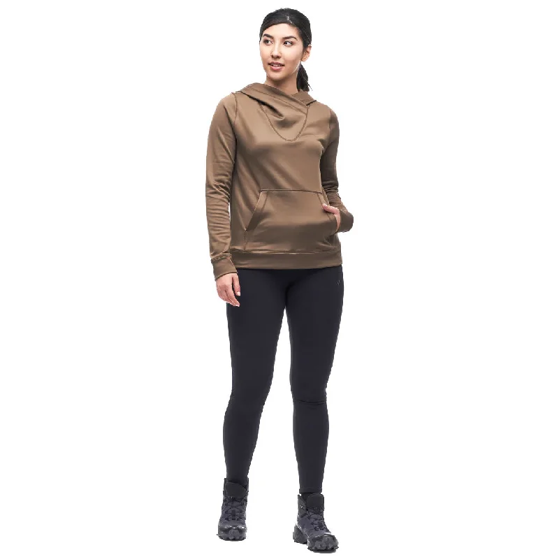 Indyeva Fudo Carob Womens Pullover Button Front Sweater