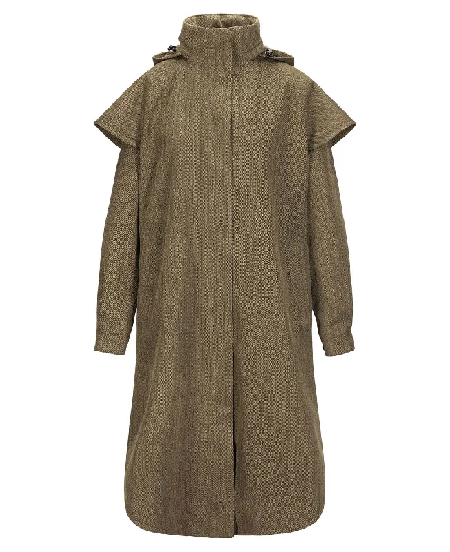 Tyfon Coat - Green Tweed Coat Overcoat Trench Coat