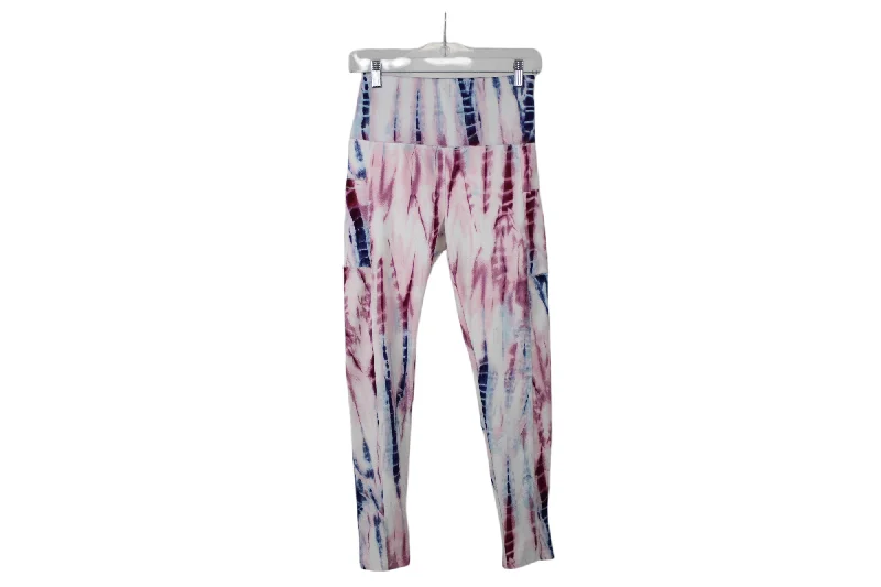 Shosho Pink Tie Dye Leggings | S Trendy Tie-Dye Leggings