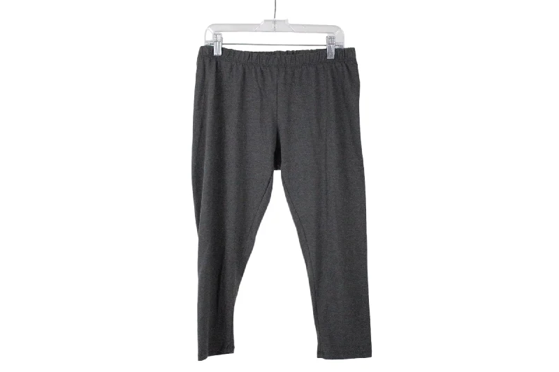 Attention Gray Capri Legging | M Fashionable Quick-Dry Yoga Pants