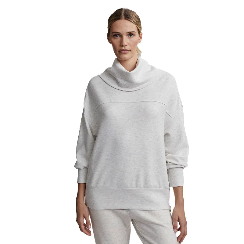 Varley Priya Longline Womens Pullover Open Neck Pullover