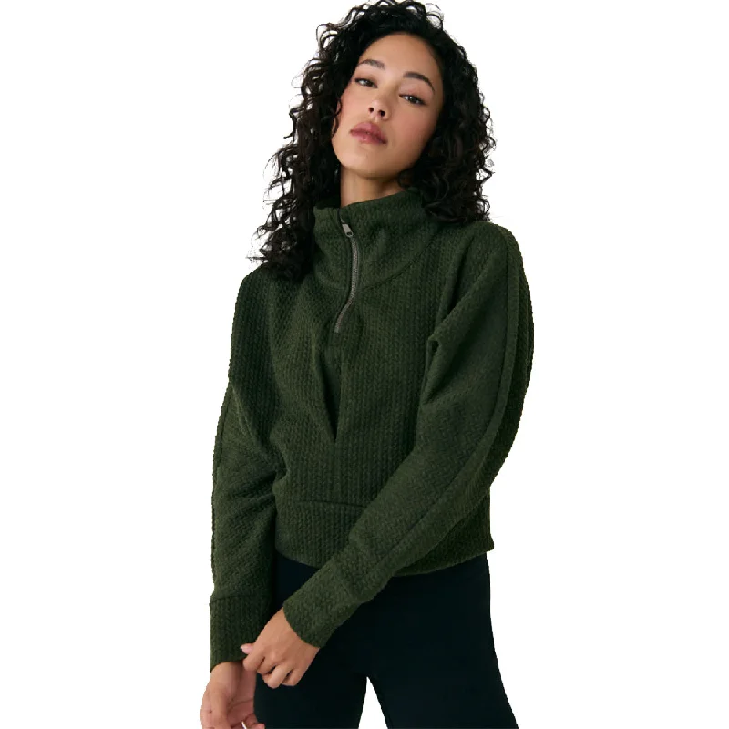Lole Clover Half-Zip Womens Pullover Oblong Neck Pullover