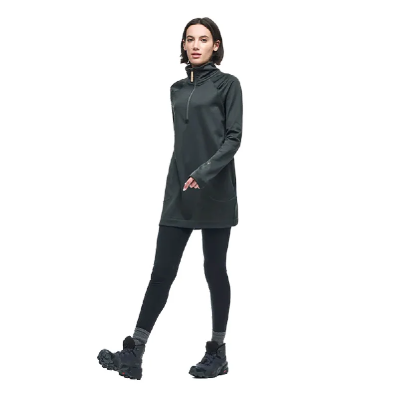 Indyeva Bero IV Pine Womens Pullover Keyhole Neck Pullover