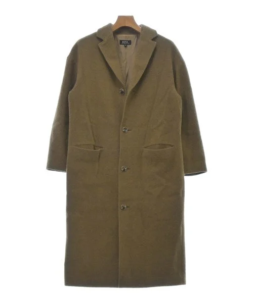 A.P.C. Chesterfield coats Off-the-Shoulder Jacket Double-Breasted Coat Single-Breasted Coat