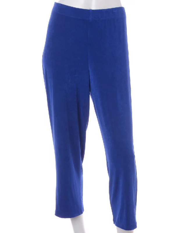 Label Lara Cropped Lycra Trouser Trousers Canvas Durable