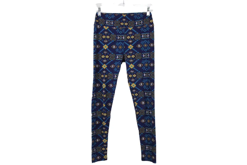 LuLaRoe Blue Leggings | One Size Stylish Yoga Leggings