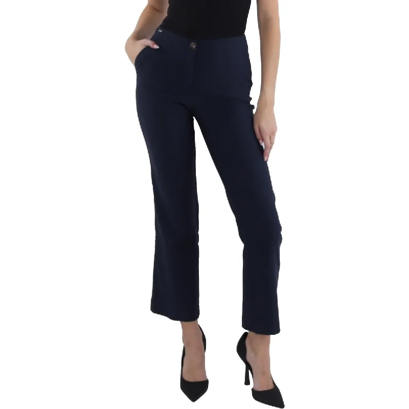 Lisette L Womens Pockets Work Day Wear Trouser Pants Trousers Flared Retro