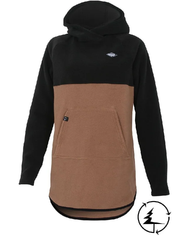 CAMPFIRE Hoodie | Black/Capuccino Hoodie Crop Top Short Trendy
