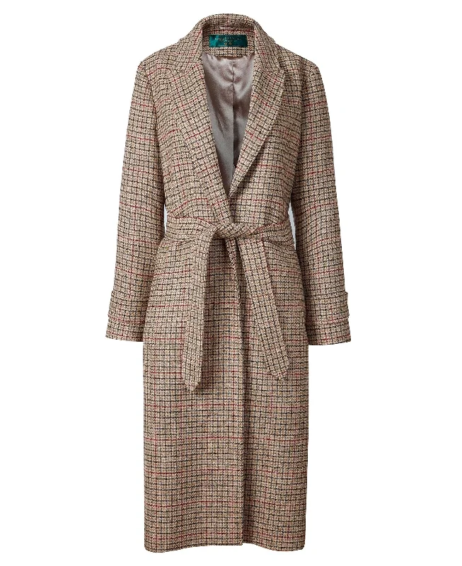 Wrap Coat - Charlton Tweed Trapeze Tunic Caftan