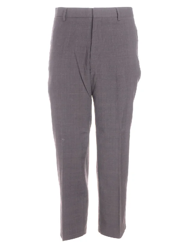 Label Lewis Cropped Smart Trousers Trousers Winter Warm