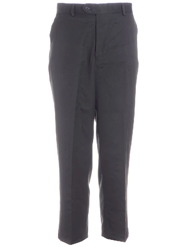 Label Lewis Cropped Smart Trousers Trousers Vintage Classic