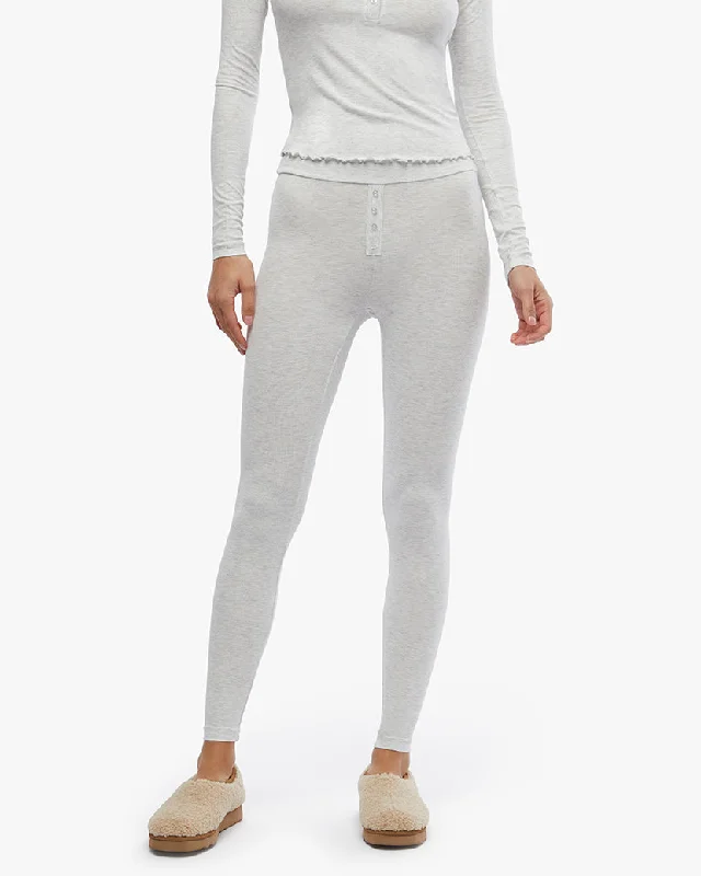 Henley Legging Comfortable Bootcut Workout Leggings