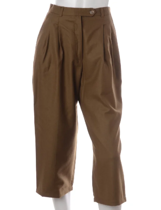 Label Cropped Dana Tapered Trouser Trousers stylish elegant