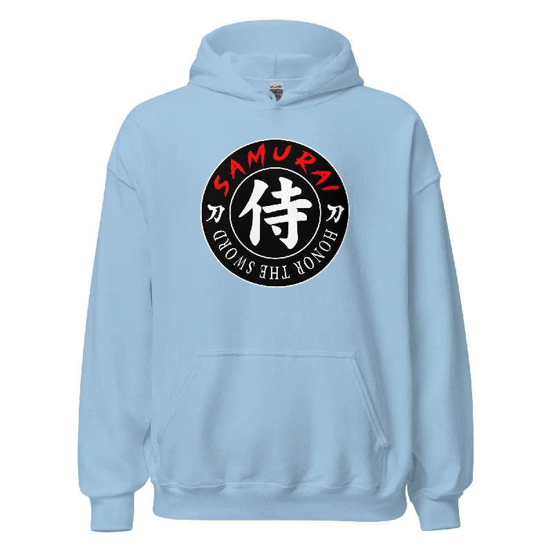 Samurai Honor the Sword Japanese Kanji Symbol Pullover Hoodie Sweatshirt Lapel Neck Sweater Samurai Honor the Sword Japanese Kanji Symbol Pullover Hoodie Sweatshirt Lapel Neck Sweater