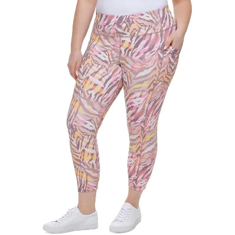 Calvin Klein Performance Womens Plus Fitness Workout Athletic Leggings Elegant Embellished Leggings Calvin Klein Performance Womens Plus Fitness Workout Athletic Leggings Elegant Embellished Leggings