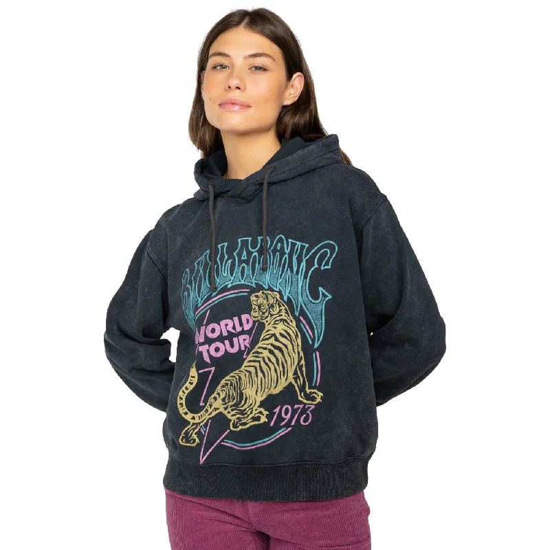 Billabong Tiger Tour Pullover Hoodie Long Bell Sleeve