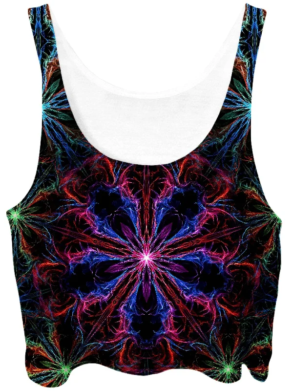 Man Trip Crop Top Nylon Fabric Polyester Fabric Spandex Fabric
