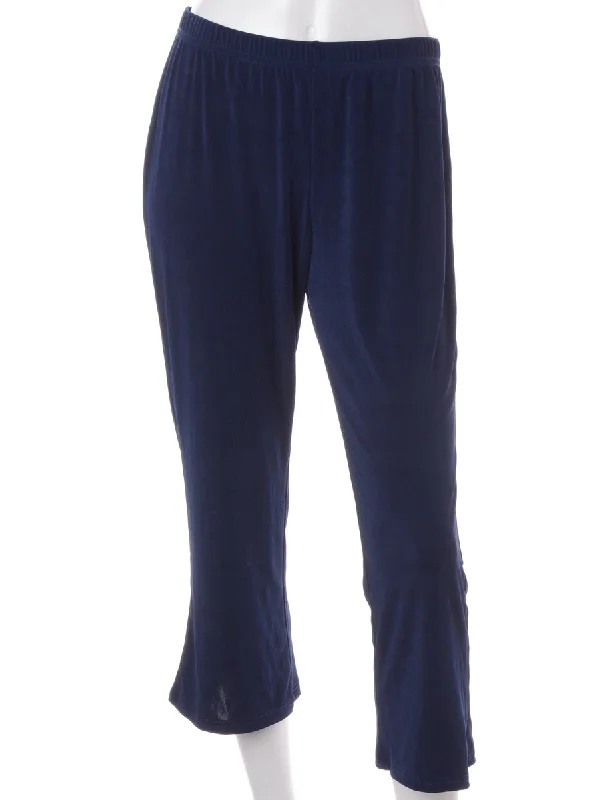 Label Lara Cropped Lycra Trouser Trousers Mesh Breathable