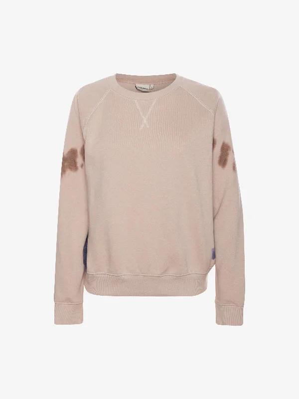 Cali Crewneck Sweatshirt Hoodie with Lining Warm Insulated