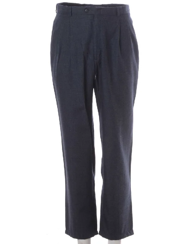 Label Cropped Lewis Smart Trousers Trousers Party Sparkling