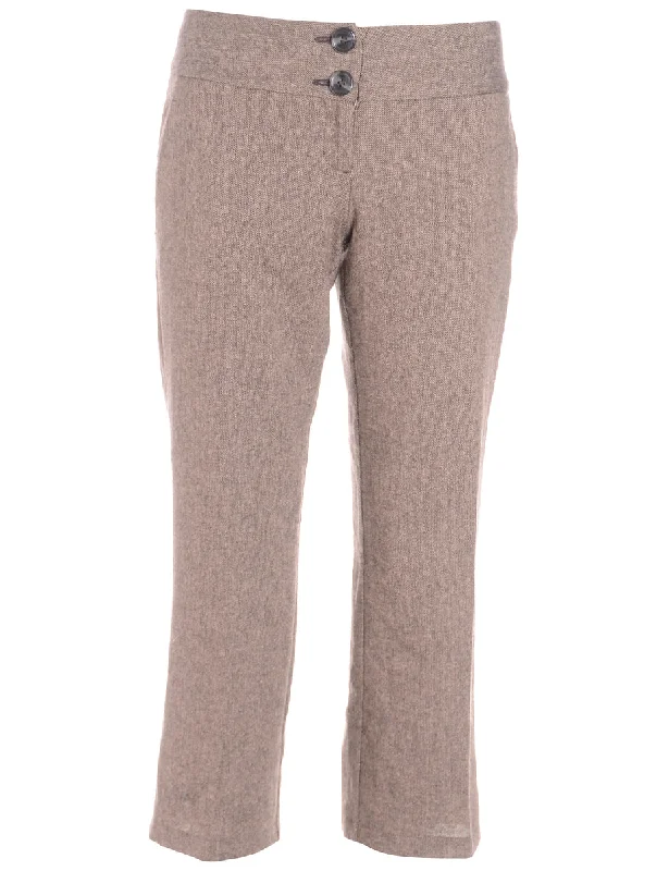 Label Dana Tapered Trousers Trousers Winter Warm