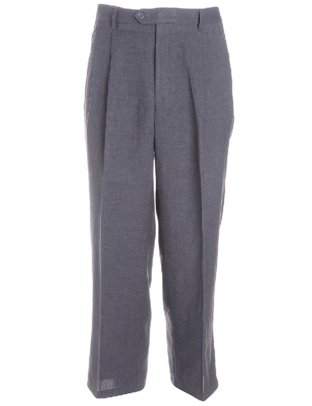 Label Lewis Cropped Smart Trousers Trousers Party Sparkling