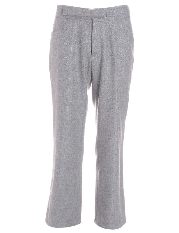 Label Cropped Dana Tapered Trousers Trousers Cargo pockets