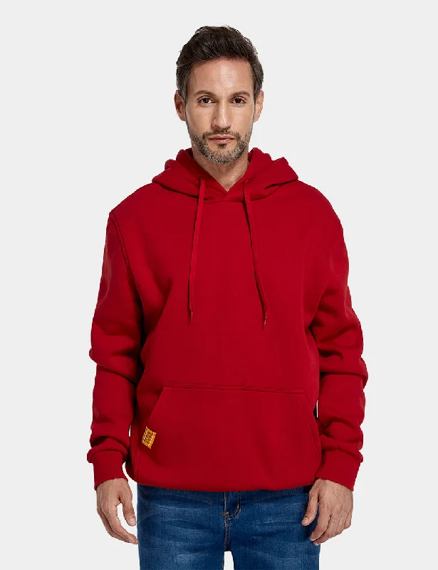 Unisex Heated Pullover Hoodie with Core Heating Hoodie with Drawstring Waist Adjustable Fitted Unisex Heated Pullover Hoodie with Core Heating Hoodie with Drawstring Waist Adjustable Fitted