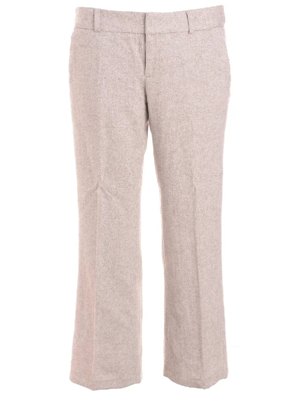 Label Cropped Dana Tapered Trouser Trousers chic elegant