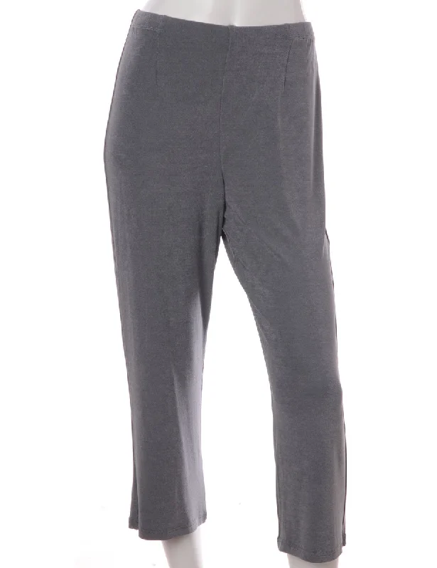 Label Lara Cropped Lycra Trouser Trousers Lace Delicate