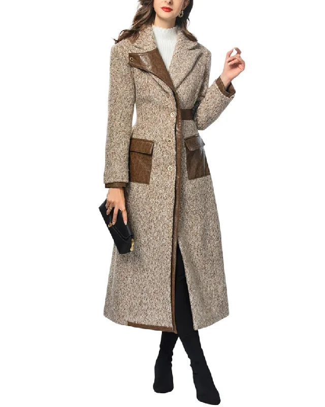 BURRYCO Coat Vent Hem Cuff