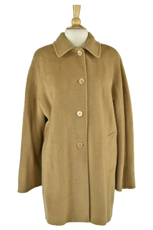 Cinzia Rocca Coat Herringbone Houndstooth Plaid