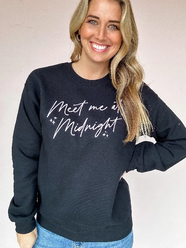 Meet Me At Midnight Pullover- FINAL SALE Thick Cable Knit