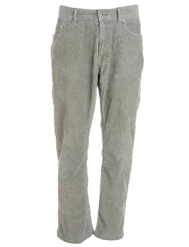 Label Harry Corduroy Trousers Trousers Pleated Formal
