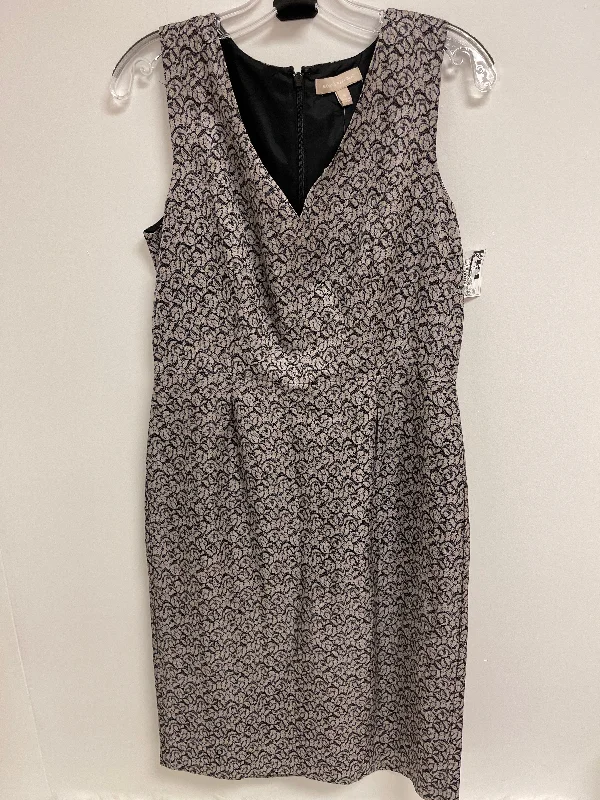 Animal Print Dress Casual Midi Banana Republic, Size M Trendy Tiered Hem Midi Dress