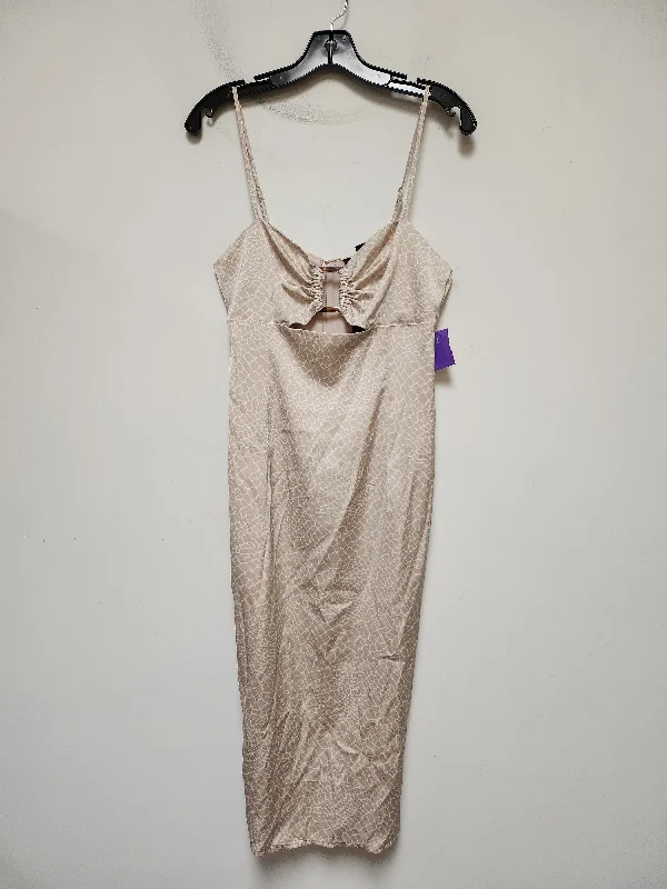 Animal Print Dress Casual Midi Forever 21, Size M Elegant Lace Trim Midi Dress