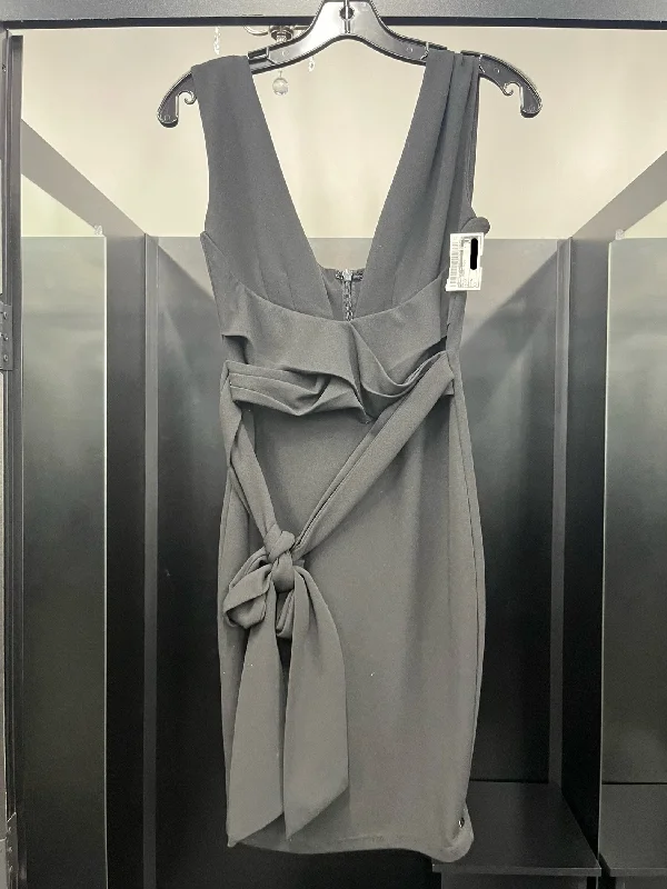Black Dress Party Midi Impressions, Size S Cozy Tie-Dye Midi Dress