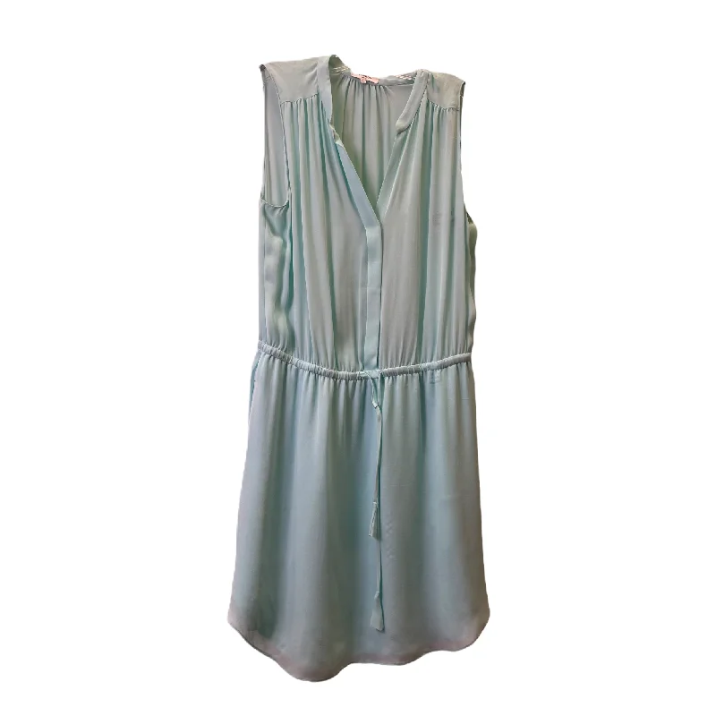 Blue Dress Casual Midi By Babaton, Size: L Comfortable Empire Waist Midi Dress