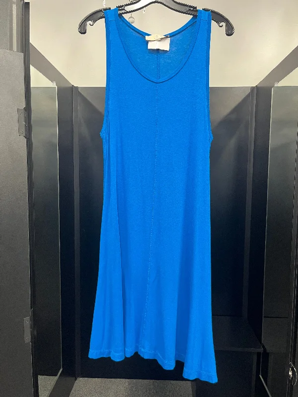 Blue Dress Casual Midi Loft, Size M Cozy Knit Midi Dress