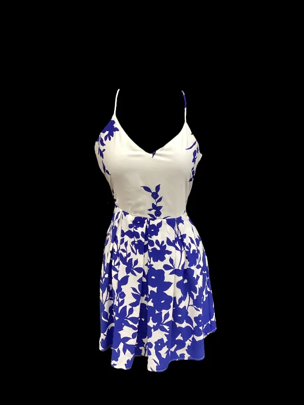 Blue Dress Casual Midi Pink Owl, Size M Cozy Ribbed Knit Midi Dress