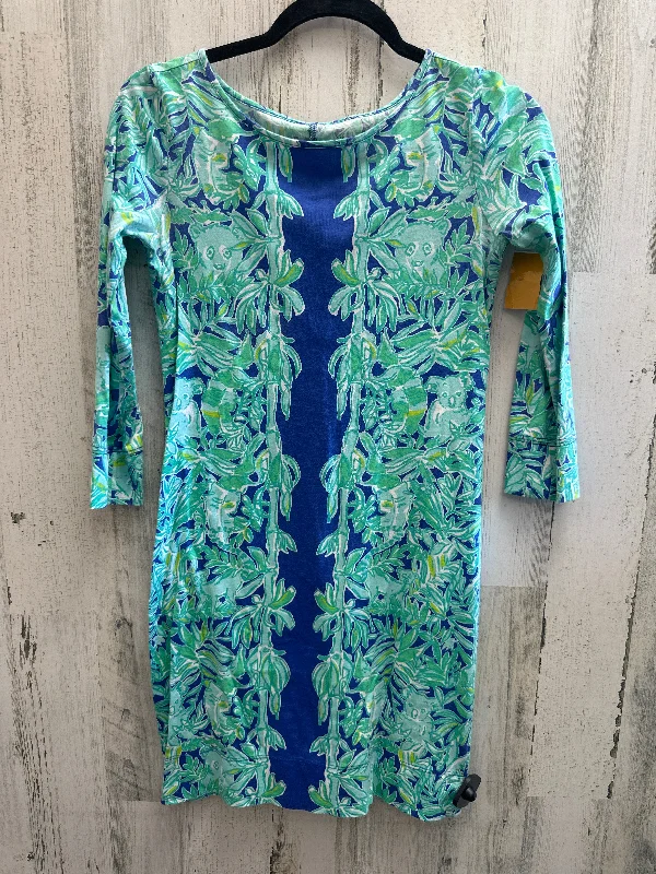 Dress Casual Midi By Lilly Pulitzer  Size: Xxs Fashionable Polka Dot Midi Dress