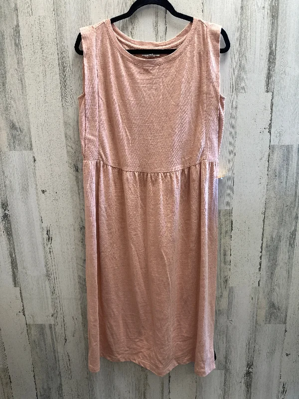 Dress Casual Midi By Loft  Size: S Comfortable Sleeveless Midi Dress