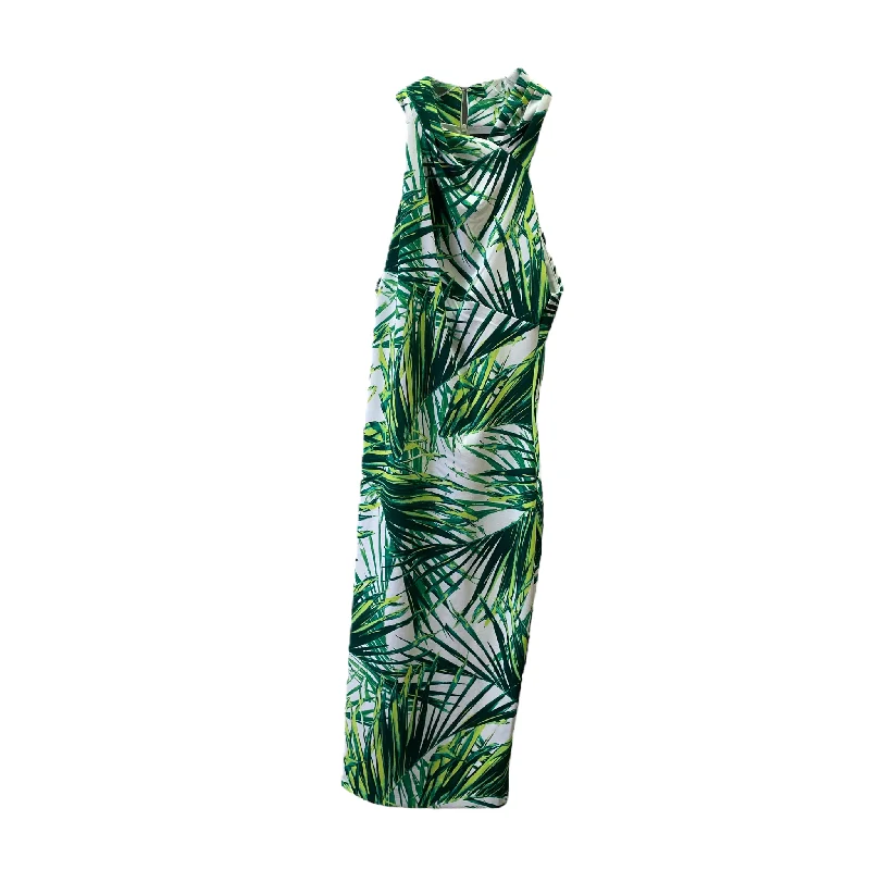 Green Dress Casual Midi By Rachel Roy, Size: Xl Elegant Velvet Midi Dress