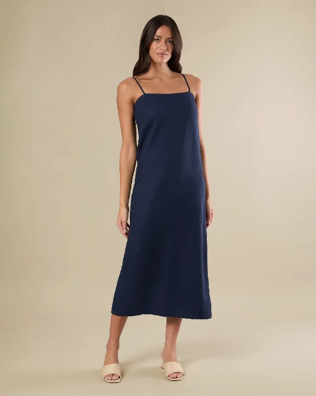 Midi Column Dress Trendy Boho Midi Dress